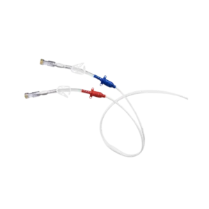 Double-Lumen Hemodialysis Catheterization Set with Blue FlexTip®